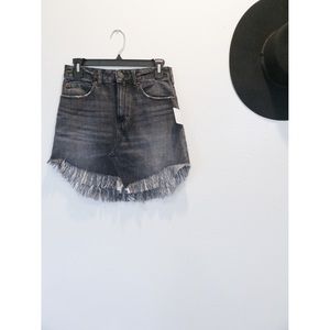 Free People Denim Skirt